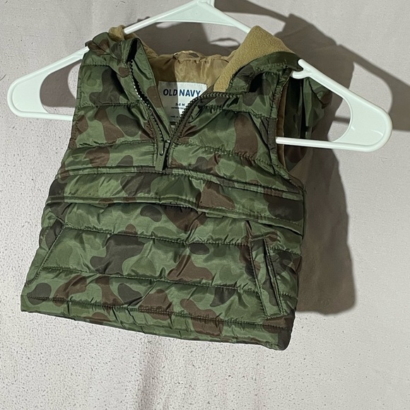 Old Navy Other - Old Navy Green Camouflage Baby Vest
